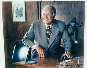 Former Leafs owner Harold Ballard took time to respond to letters from people of all walks of life. FILE PHOTO