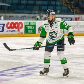 In a departure from other lists, defenceman Brandt Clarke was the top prospect in North America Central Scouting’s rankings. SUPPLIED PHOTO