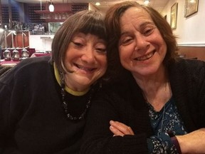 (Bonnie Lilien (L) and Valerie Gerechter are pictured in 2019.