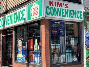 Kim's Convenience store in Moss Park