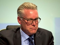 This file photo shows Ed Bastian, CEO of Delta Airlines as he takes part in a group debate at the International Air Transport Association's annual general meeting in Dublin, Ireland on June 2, 2016.