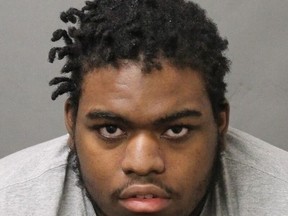 Elijah Simpson Sweeney, 21, was wanted by Toronto Police for a deadly double shooting in 2020.