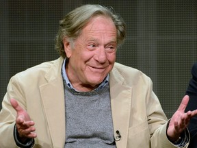 Cast member George Segal participates in a panel for "The Goldbergs" during the Disney ABC Television Group sessions at the Television Critics Association summer press tour in Beverly Hills, Calif., Aug. 4, 2013.