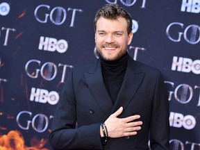 Danish actor Pilou Asbæk arrives for the "Game of Thrones" eighth and final season premiere at Radio City Music Hall on April 3, 2019 in New York City.