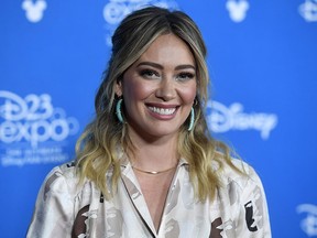 Hilary Duff attends D23 Disney+ Showcase at Anaheim Convention Center on August 23, 2019 in Anaheim, California.