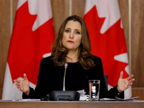 Canada's Deputy Prime Minister and Minister of Finance Chrystia FreelandCanada's Deputy Prime Minister and Minister of Finance Chrystia Freeland.