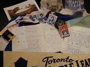 A treasure trove of letters that were rescued from Maple Leafs Gardens come directly from that of former Maple Leafs owner Harold Ballard. Pictured, young fans from Prince Rupert, B.C. to New Jersey ask Ballard questions and thank him for his help on everything from school projects to getting a sweater from Leafs captain Dave Keon.