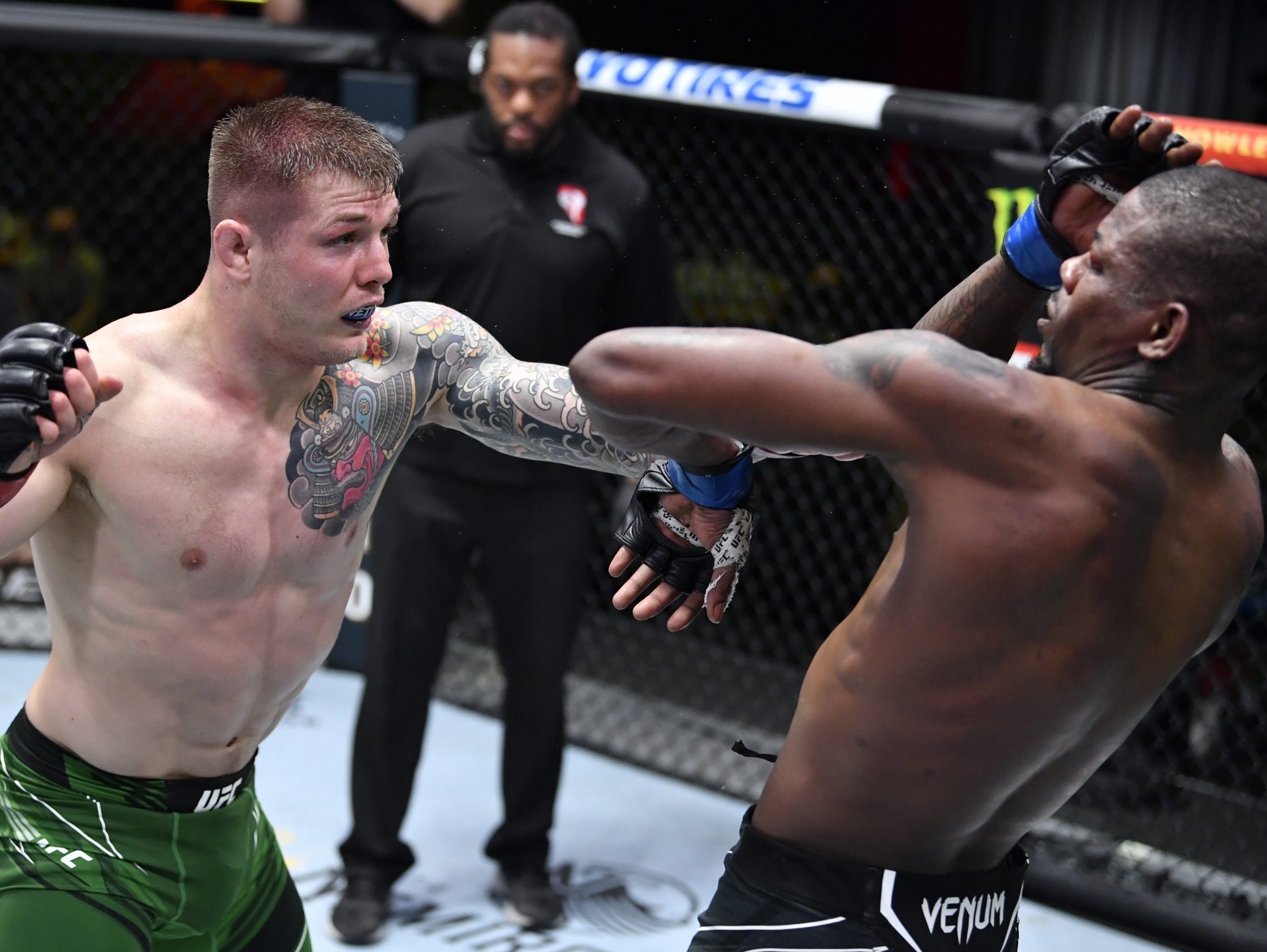 Marvin Vettori's takedowns deliver unanimous decision over Kevin