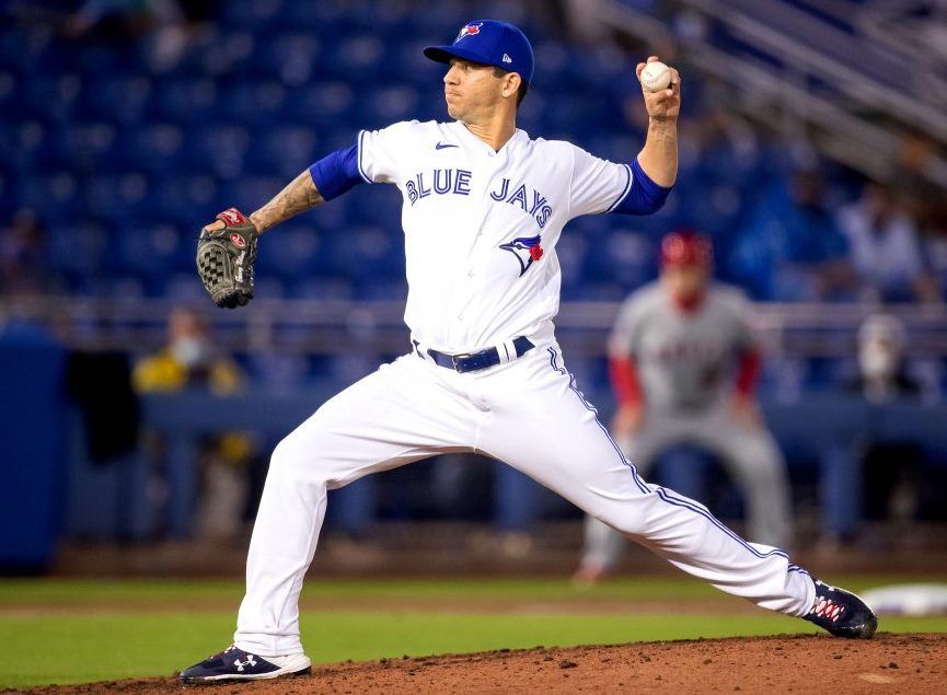 2021 Robbie Ray Toronto Blue Jays Game Used Baseball Jersey Photo Matched