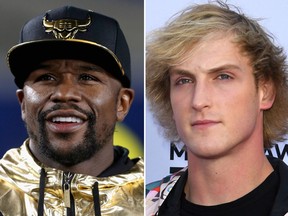 Floyd Mayweather Jr., and Logan Paul.