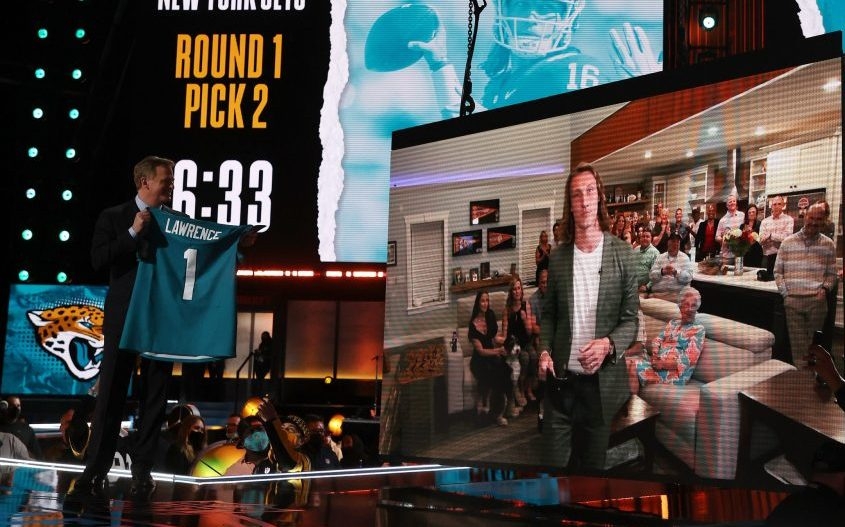 NFL Draft: Jacksonville Jaguars make Trevor Lawrence first overall pick