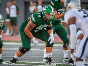 Steven Nielsen is a 6-foot-8, 310-pound offensive lineman from Denmark who started 39 of his 49 games over four years at Eastern Michigan, a Division 1 NCAA school.