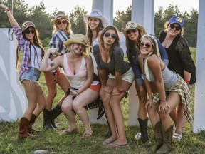 Country music fans of all ages converged at the Boots and Hearts Music Festival in Bowmanville, Ont. on Thursday July 31, 2014.