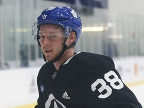 Toronto Maple Leafs defenceman Rasmus Sandin.