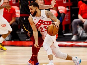 Fred VanVleet and the Toronto Raptors meet the Brooklyn Nets on Tuesday night. USA TODAY SPORTS