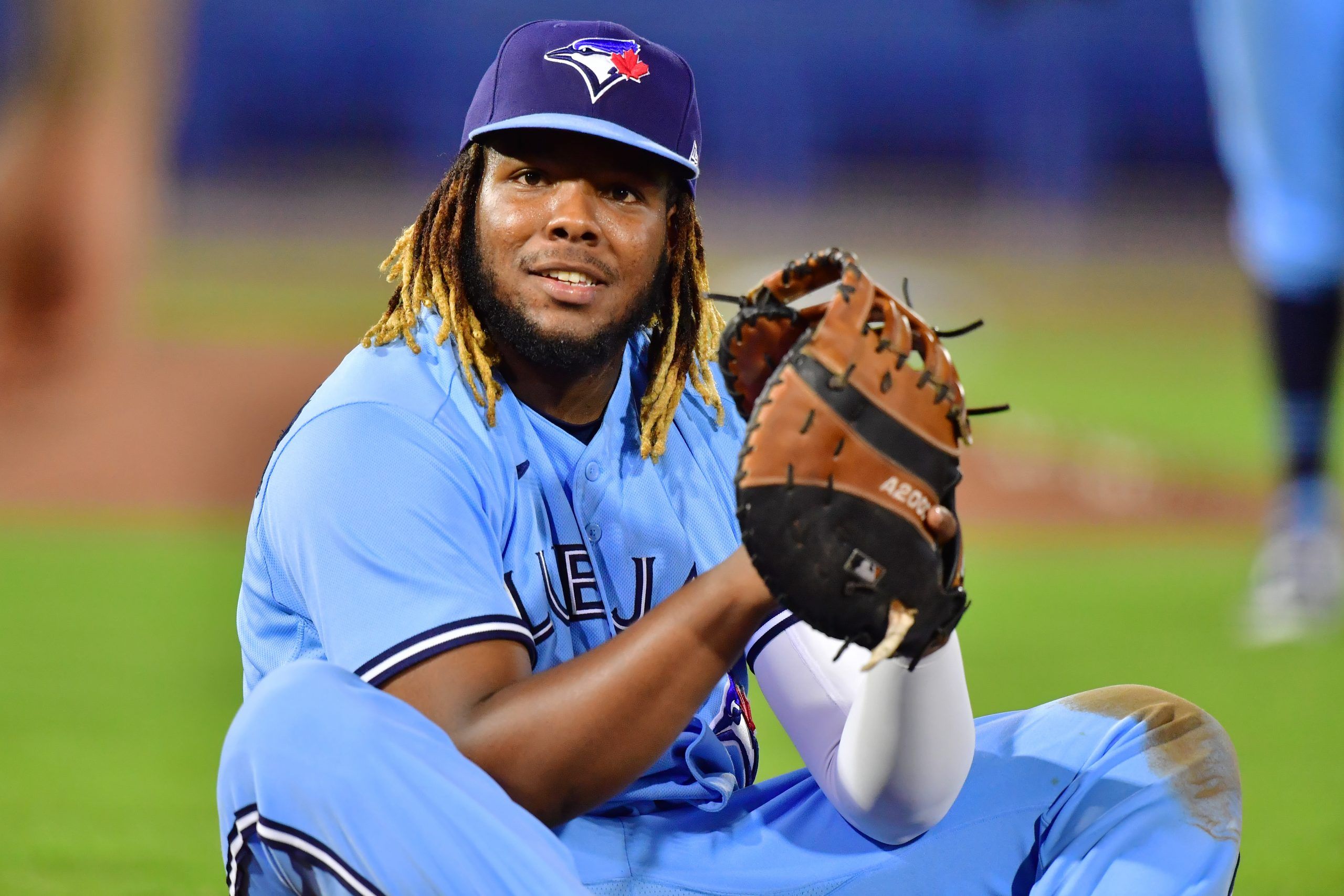 Vladimir Guerrero Jr. injury update: Blue Jays 1B out of starting lineup  vs. Red Sox on Thursday - DraftKings Network