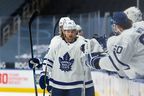 Maple Leafs winger William Nylander joined the team on its flight to Vancouver for his planned return to game action Sunday. Nylander was back on the ice Friday after finishing a nine-day COVID protocal quarantine.