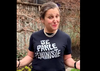 In a video posted on Twitter on April 18, Finance Minister Chrystia Freeland wore a black T-shirt emblazoned with the message "Je Parle Feministe."