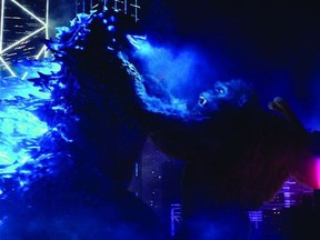 Godzilla slugs it out with King Kong in Godzilla vs. Kong.