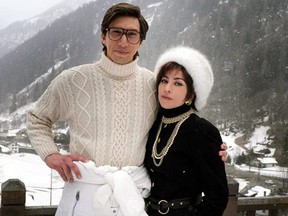 Adam Driver (Maurizio Gucci) and Lady Gaga (Patrizia Reggiani) star in House of Gucci, set for a November release.