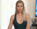 Paige Spiranac may not be on the tour but the PGA fanatic is a social media superstar.