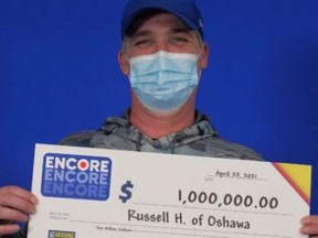 Russell Horsfall matched all seven ENCORE numbers in the exact order in the March 30 draw.