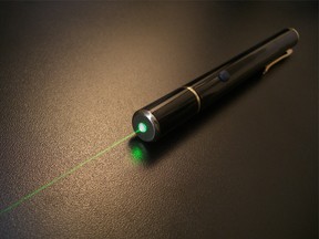 Green laser pointer