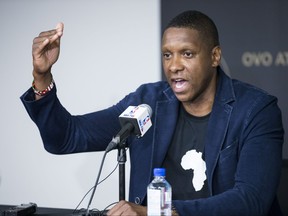 This is the first season under Raptors president Masai Ujiri that the team didn’t outperform its 
pre-season expectations.