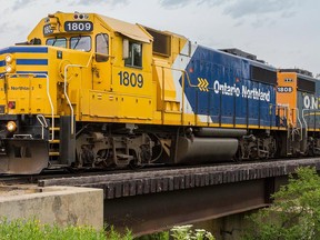 An Ontario Northland train.