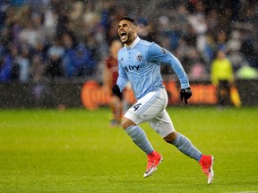Dom Dwyer, seen here while playing for Sporting Kansas City, has signed with Toronto FC.