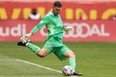 Toronto FC goalkeeper Alex Bono has started every game for the team this year.