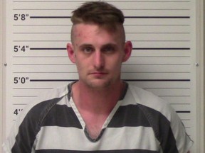 Coleman Thomas Blevins, 28, made a specific threat to target a Walmart store in Texas, police allege.