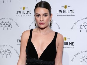 2019 New York Stage and Film Winter Gala held at the Ziegfeld Ballroom - Arrivals.  Featuring: Lea Michele Where: New York, New York, United States When: 09 Dec 2019