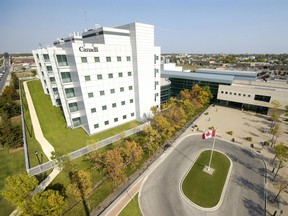 National Microbiology Laboratory in Winnipeg.