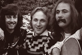 Graham Nash, Stephen Stills and David Crosby.