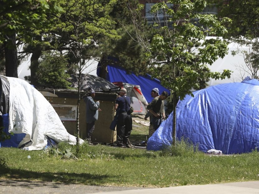 Fire At Homeless Encampment Under Review Canadacom 3424