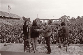 CSNY perform at San Diego’s Balboa Stadium.