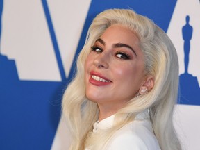 Lady Gaga arrives for the 91st Oscars Nominees Luncheon at the Beverly Hilton hotel in Beverly Hills.