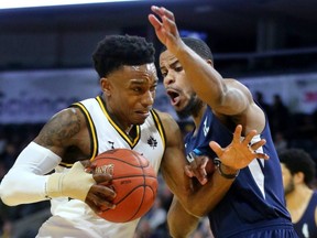 Ontario’s Alex Johnson is part of a three-man basketball squad trying to qualify for the Tokyo Olympics. Mike Hensen/Postmedia network