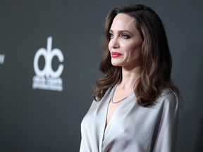 Angelina Jolie attends the 21st Annual Hollywood Film Awards at The Beverly Hilton Hotel on November 5, 2017 in Beverly Hills, California.
