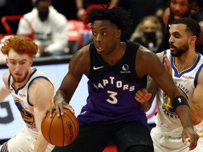 OG Anunoby and the Raptors will take on the Los Angeles Clippers Tuesday night. USA TODAY SPORTS