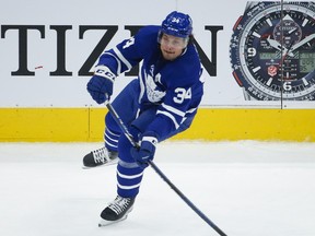 Maple Leafs sniper Auston Matthews scored 41 goals in 52 games this season to capture the Rocket Richard Trophy.