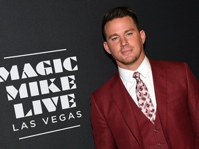 Channing Tatum attends the grand opening of "Magic Mike Live Las Vegas" at the Hard Rock Hotel & Casino on April 21, 2017 in Las Vegas.