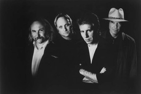 David Crosby, Stephen Stills, Graham Nash and Neil Young.