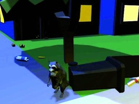 An image from the 'Trash Panda' video game.