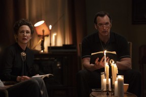 Vera Farmiga and Patrick Wilson in The Conjuring: The Devil Made Me Do It.