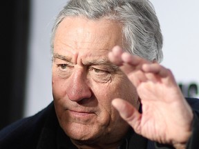 In this file photo, Robert De Niro attends the 2018 Tribeca Film Festival opening night premiere of 'Love, Gilda' at Beacon Theatre on April 18, 2018 in New York City.