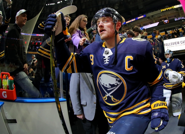 Sabres' Jack Eichel fails physical, stripped of captaincy