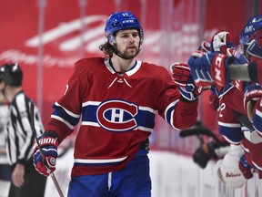 Josh Anderson and the Montreal Canadiens have their sights set on catching the Winnipeg Jets in the standings before the playoffs start.
