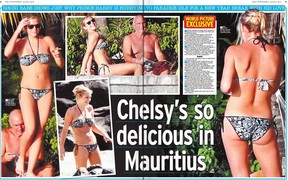 Chelsy Davy found the press attention unbearable.